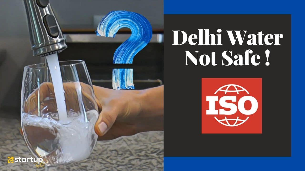 delhi water not as per iso standards