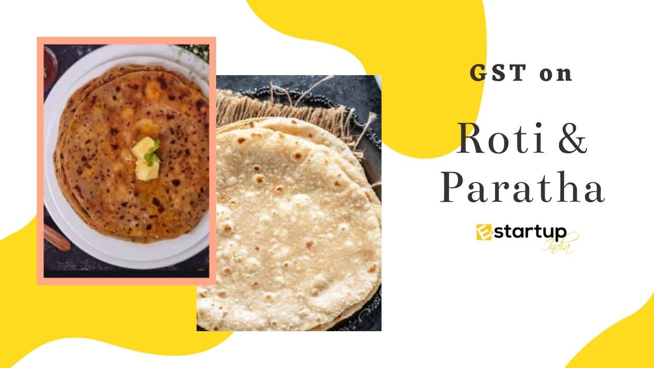 gst on roti paratha