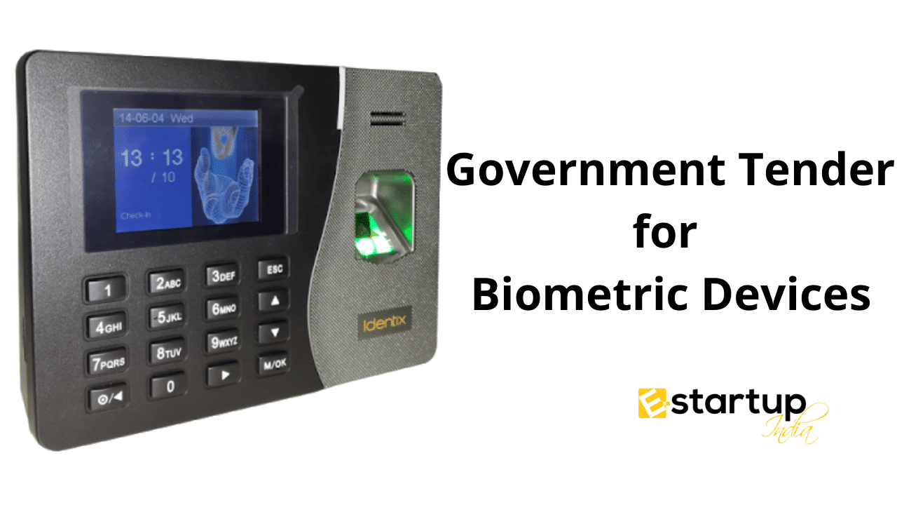 Government Tender for Biometric Devices