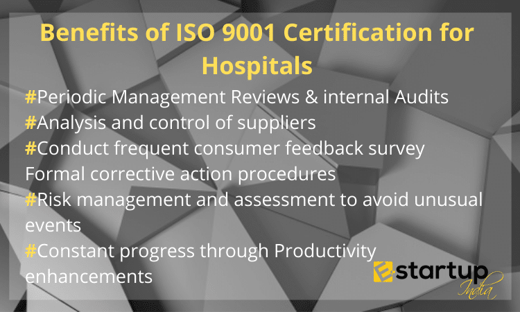 Benefits of ISO 9001 Certification for Hospital