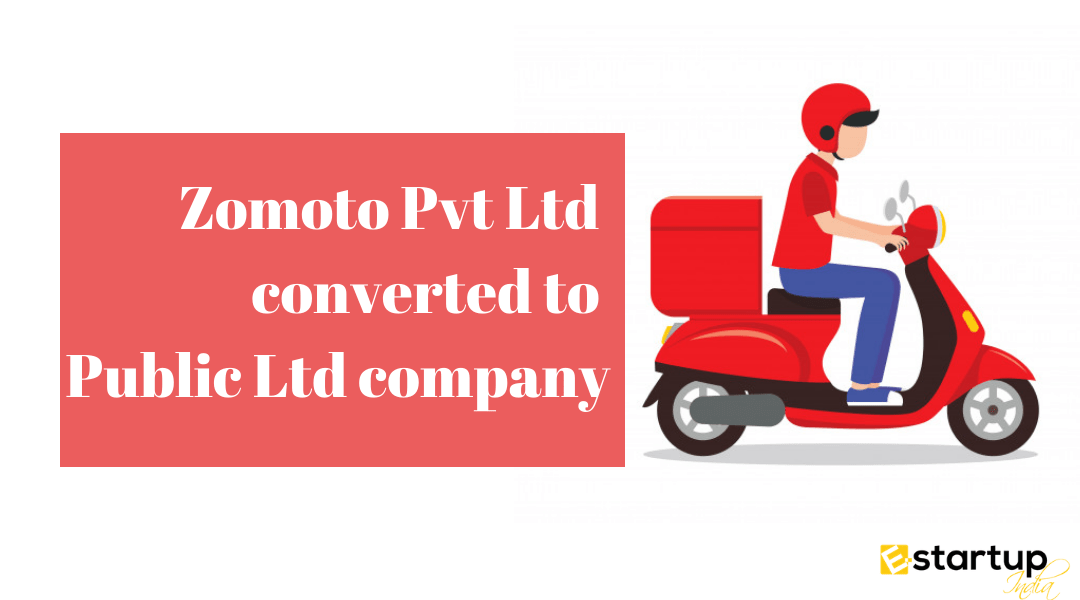 Zomato converts into a public company