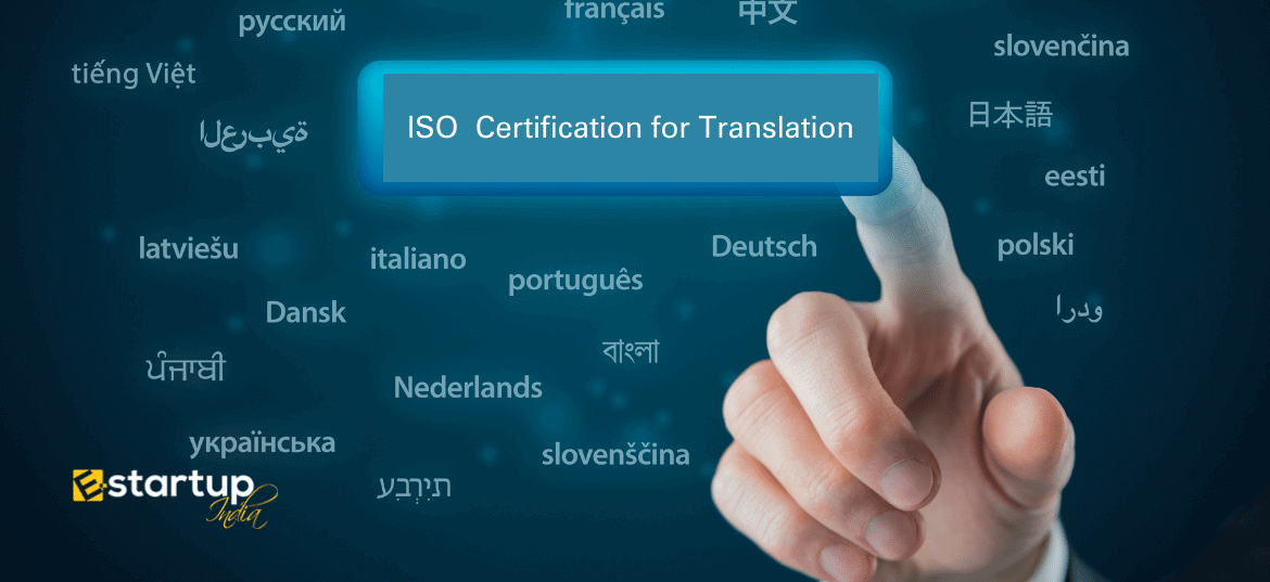 ISO certification for Translation companies