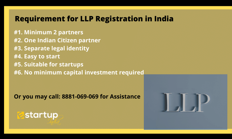 Requirement for LLP Registration in India 
