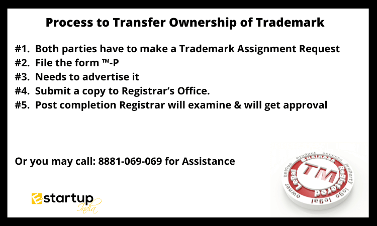 Complete Process to Transfer Ownership of Trademark