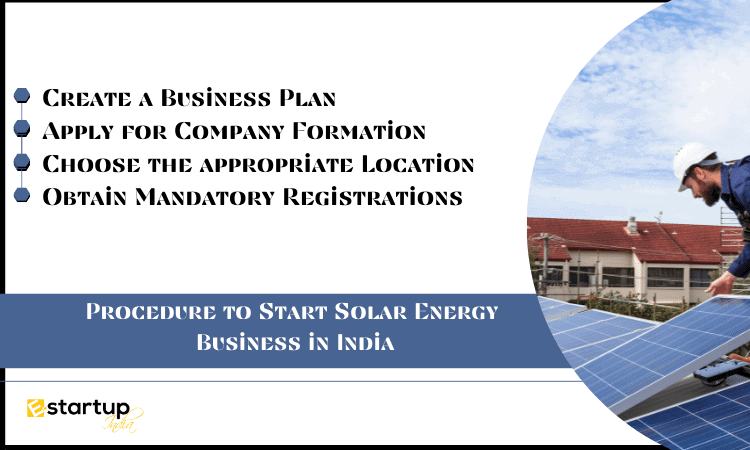 Procedure to Start Solar Energy Business in India