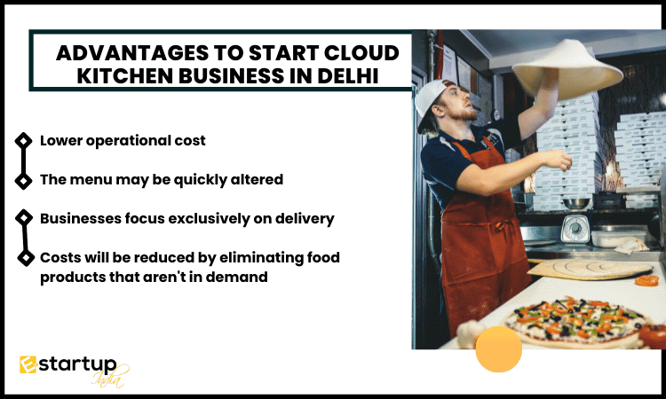 Advantages to start Cloud Kitchen Business in Delhi