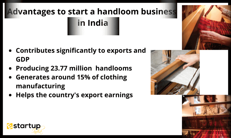 Advantages to start a handloom business in India