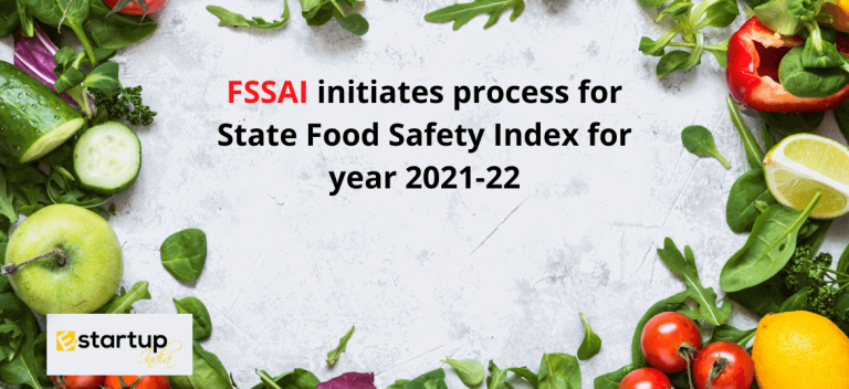 FSSAI initiates process for State Food Safety Index for year 2021-22