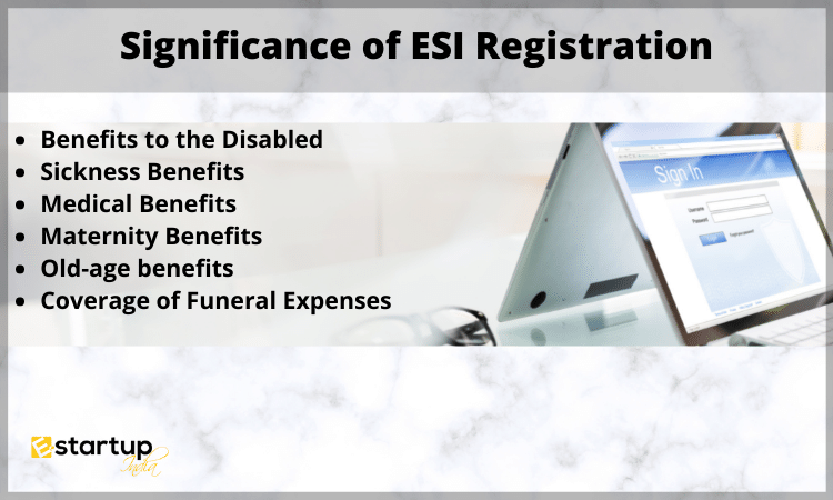 Significance of ESI Registration