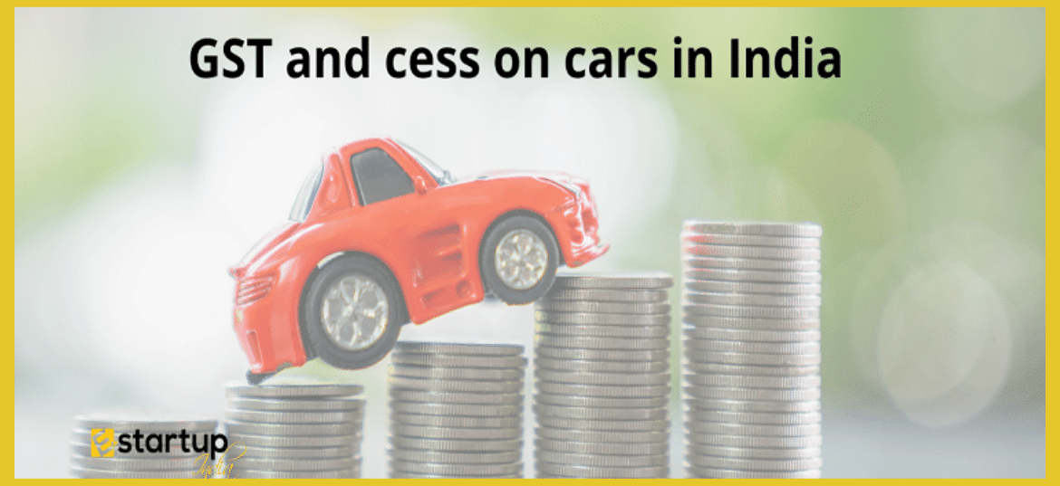 GST and cess on cars in India