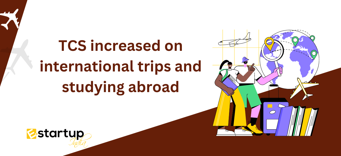 TCS increased on international trips and studying abroad