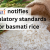 FSSAI notifies regulatory standards for basmati rice